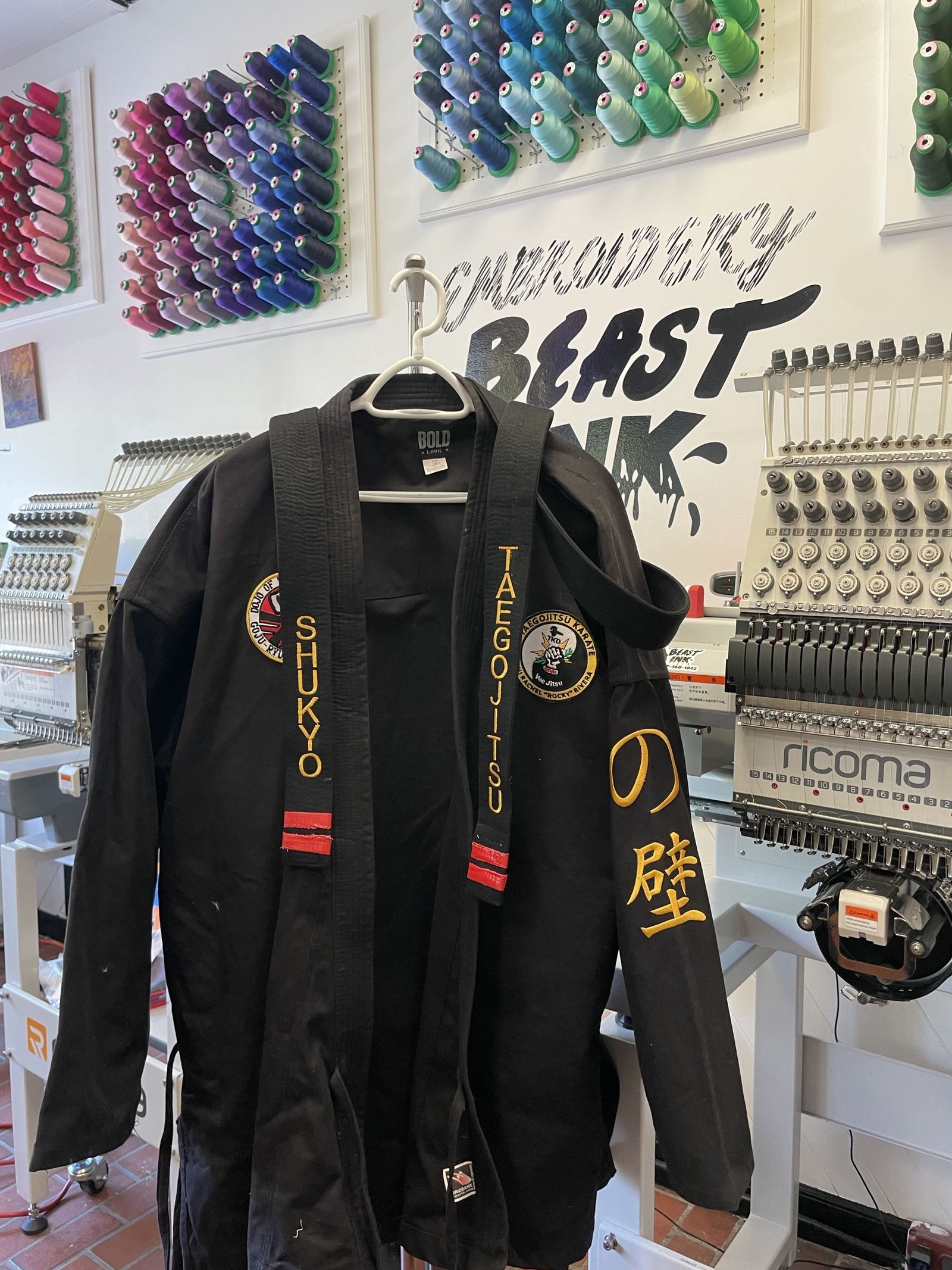 Karate Gi Embroidery